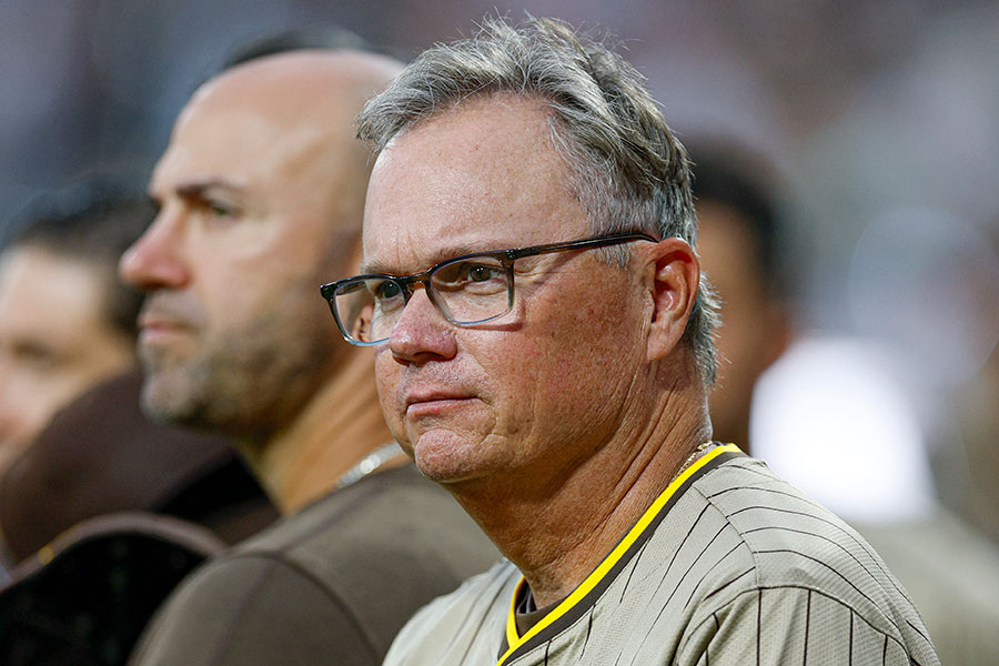 パドレスのマイク・シルト監督【写真：ロイター】