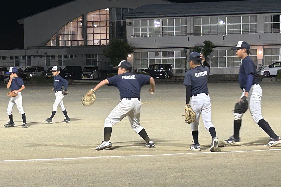 山梨・甲斐JBCの練習の様子【写真:間淳】