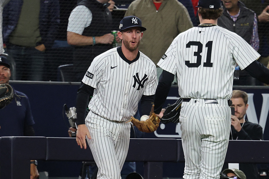 Rソックス戦で好守を見せたヤンキースのライアン・マクマーン【写真：ロイター】