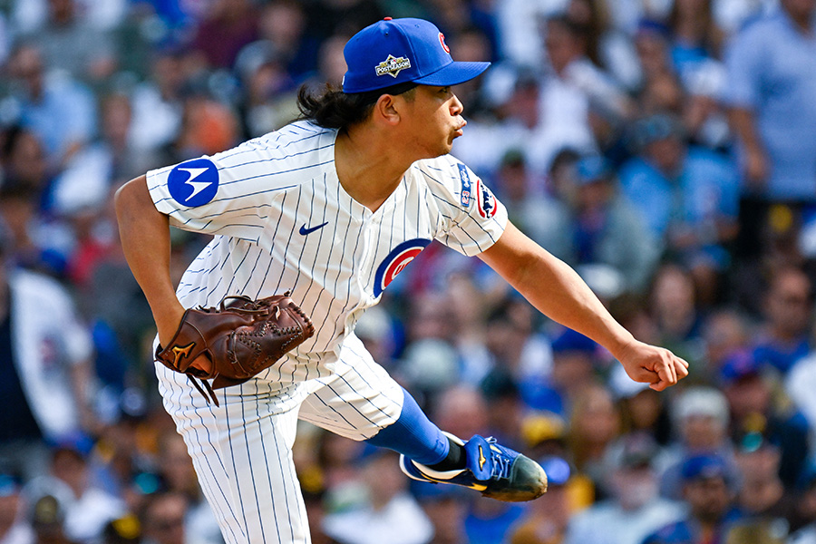 パドレス戦に登板したカブス・今永昇太【写真：ロイター】