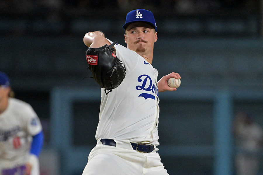 ドジャースのジャック・ドレイヤー【写真:ロイター】