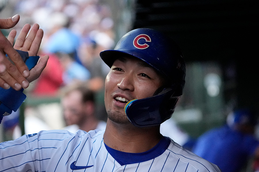 パドレス戦に出場したカブス・鈴木誠也【写真:ロイター】