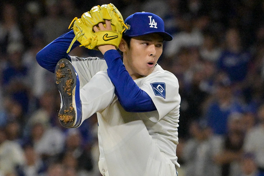ドジャース・佐々木朗希【写真：ロイター】
