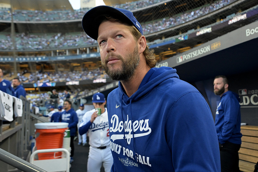 ドジャースのクレイトン・カーショー【写真：ロイター】