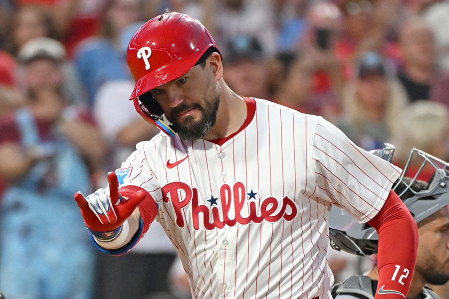 フィリーズのカイル・シュワーバー【写真：ロイター】