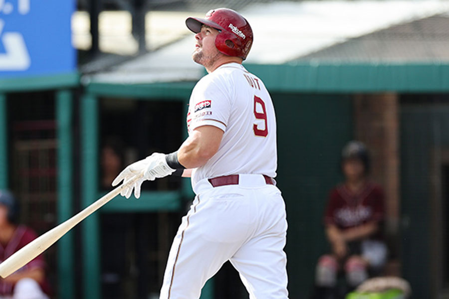 楽天のルーク・ボイト【写真：球団提供】