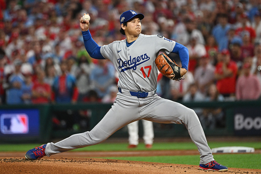 先発したドジャース・大谷翔平【写真：ロイター】