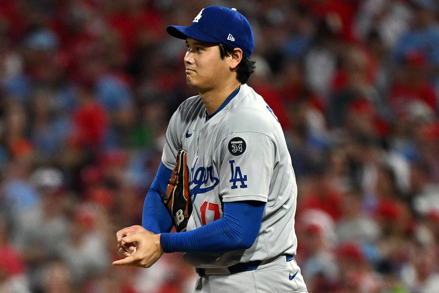 先発したドジャース・大谷翔平【写真：ロイター】