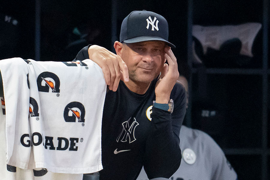ヤンキースのアーロン・ブーン監督【写真：ロイター】
