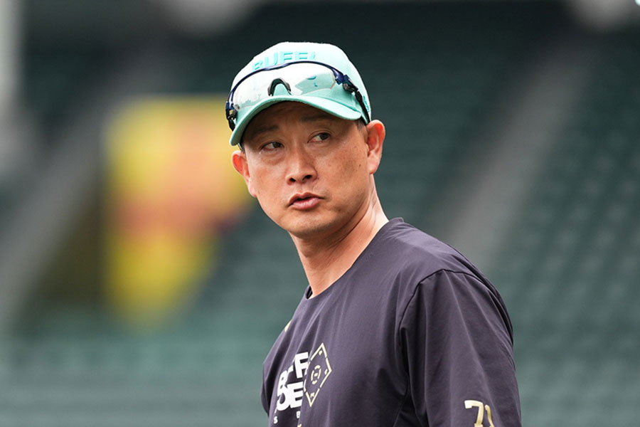 オリックス・岸田護監督【写真：小林靖】