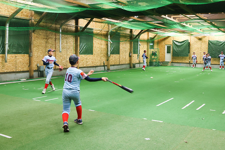 2023年には待望の室内練習場が完成【写真：石川加奈子】