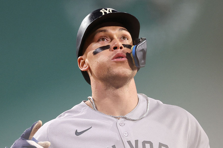 ヤンキースのアーロン・ジャッジ【写真：ロイター】