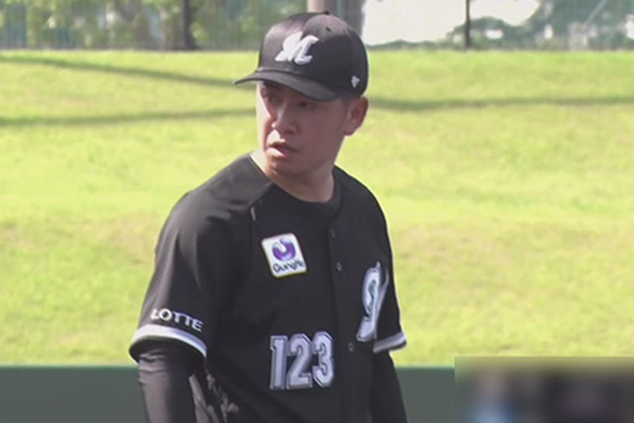 ロッテ・秋山正雲【画像：パーソル パ・リーグTV】