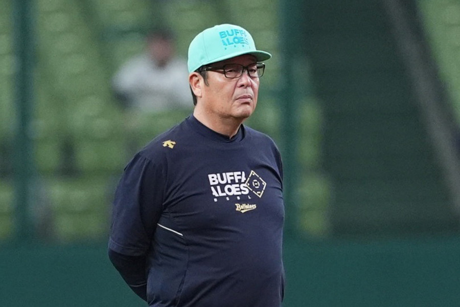 オリックス・水本勝己ヘッドコーチ【写真:小林靖】