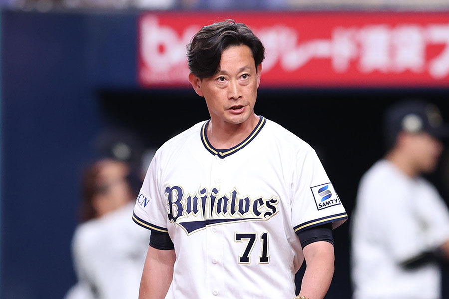 オリックス・岸田護監督【写真：栗木一考】