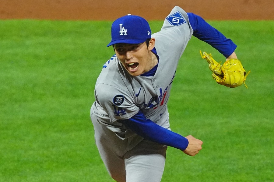 ドジャース・佐々木朗希【写真：荒川祐史】