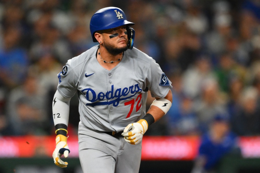ドジャースのミゲル・ロハス【写真：ロイター】
