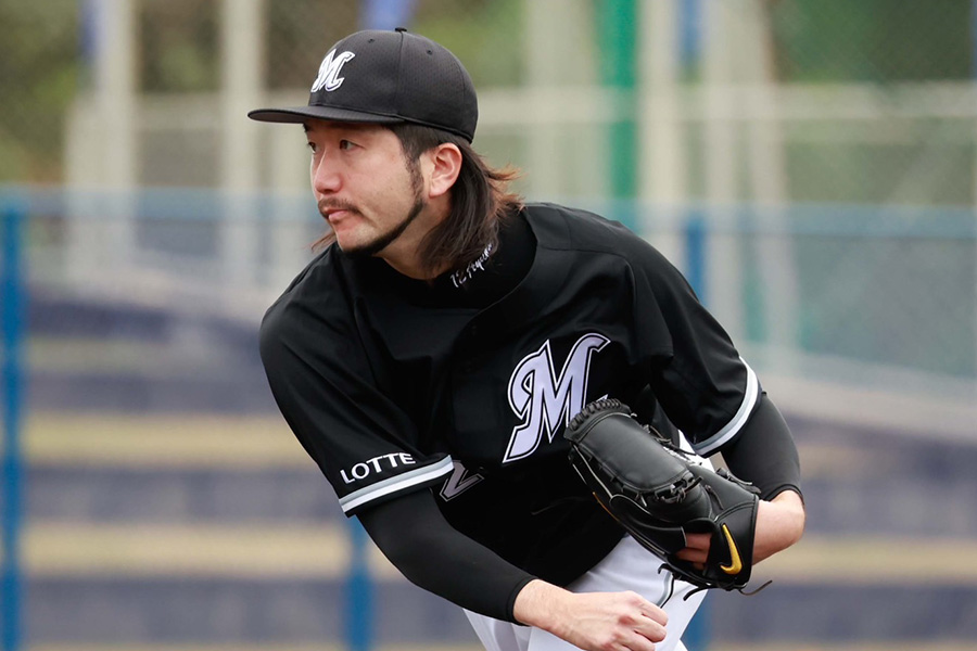 ロッテ・石川歩【写真：小池義弘】