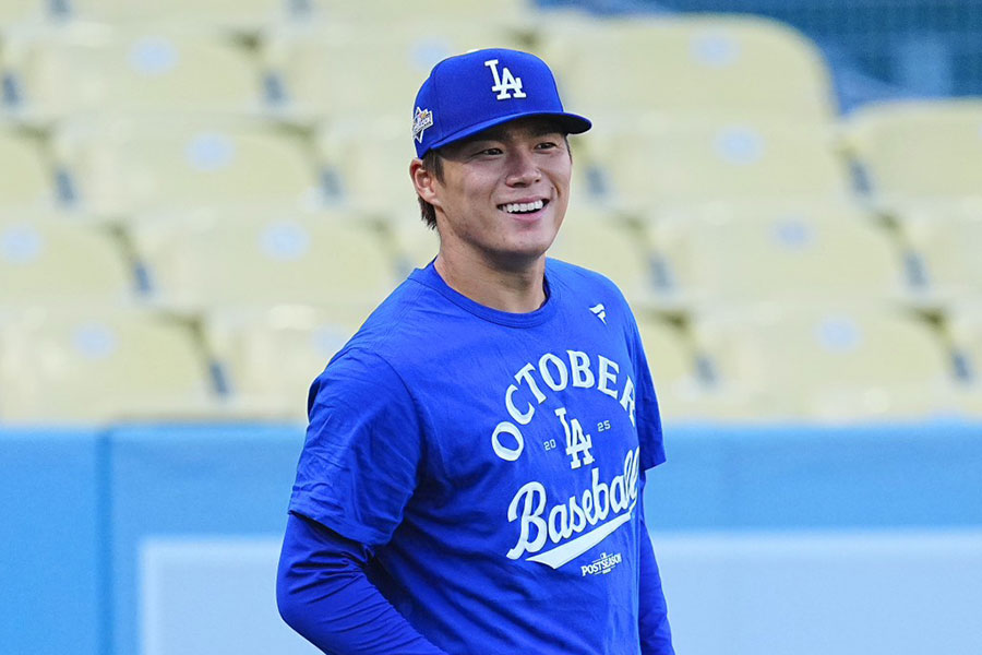 ドジャース・山本由伸【写真：荒川祐史】