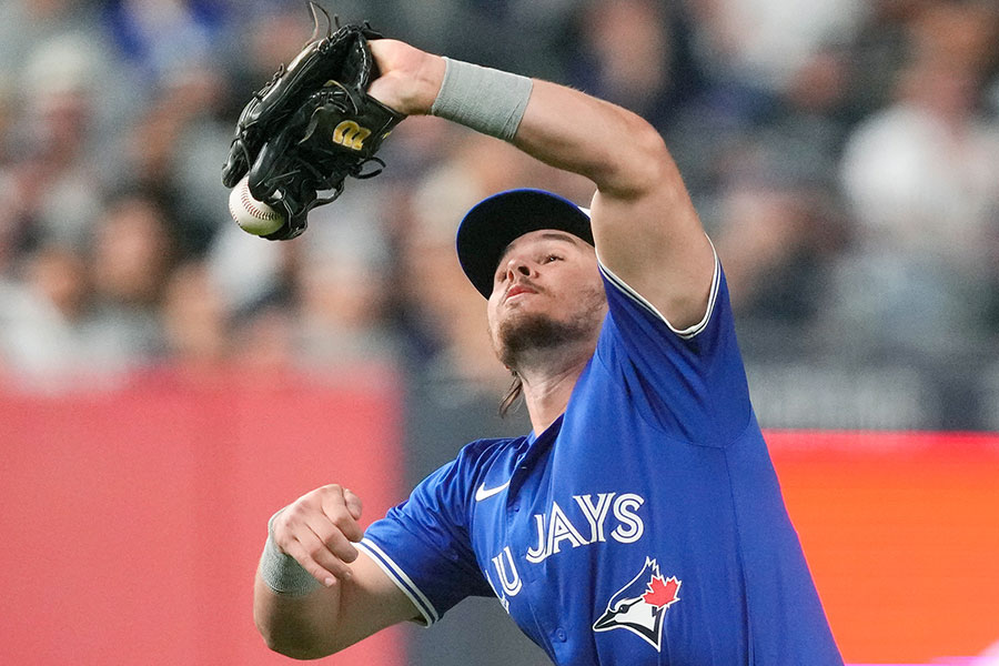 Bジェイズのアディゾン・バーガー【写真：アフロ】