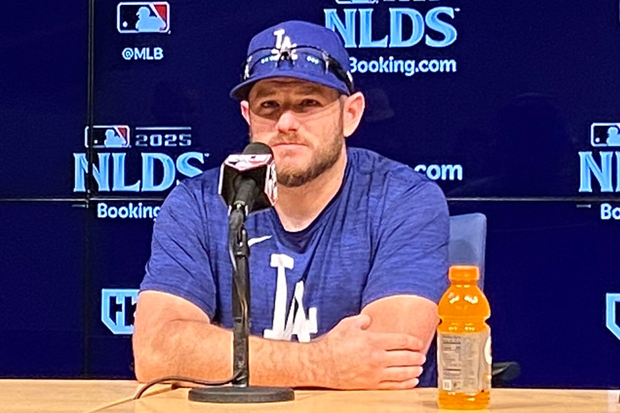 ドジャースのマックス・マンシー【写真：真柴健】