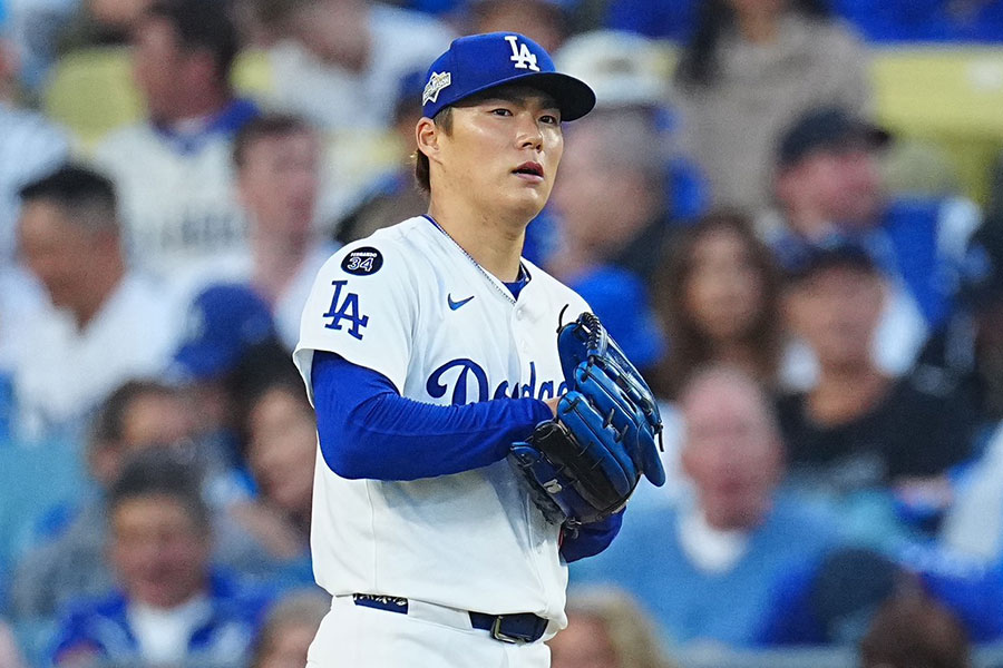 ドジャース・山本由伸【写真：荒川祐史】