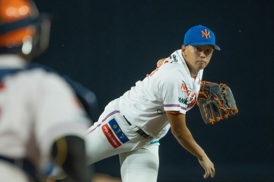 オイシックス・能登嵩都【写真：球団提供】