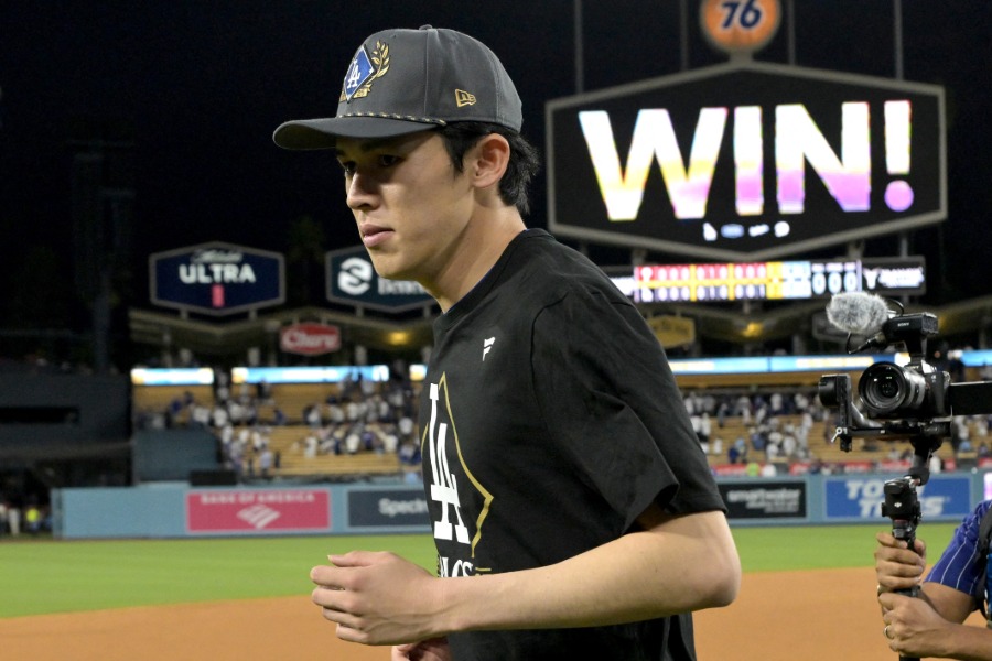 ドジャース・佐々木朗希【写真:ロイター】