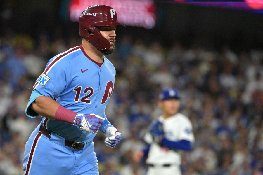 フィリーズのカイル・シュワーバー【写真：ロイター】