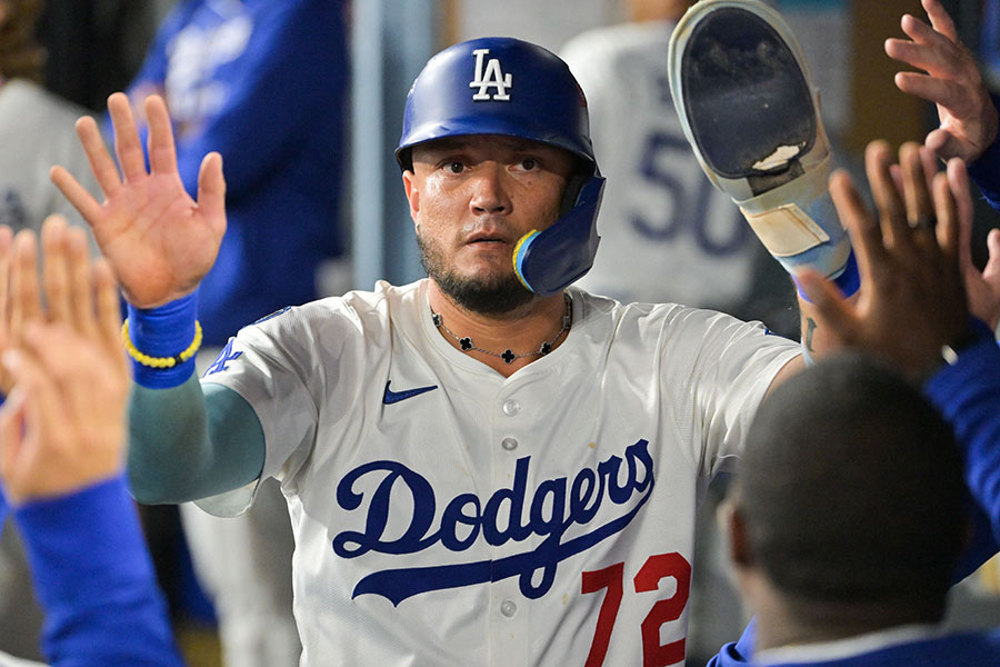 ドジャースのミゲル・ロハス【写真：ロイター】