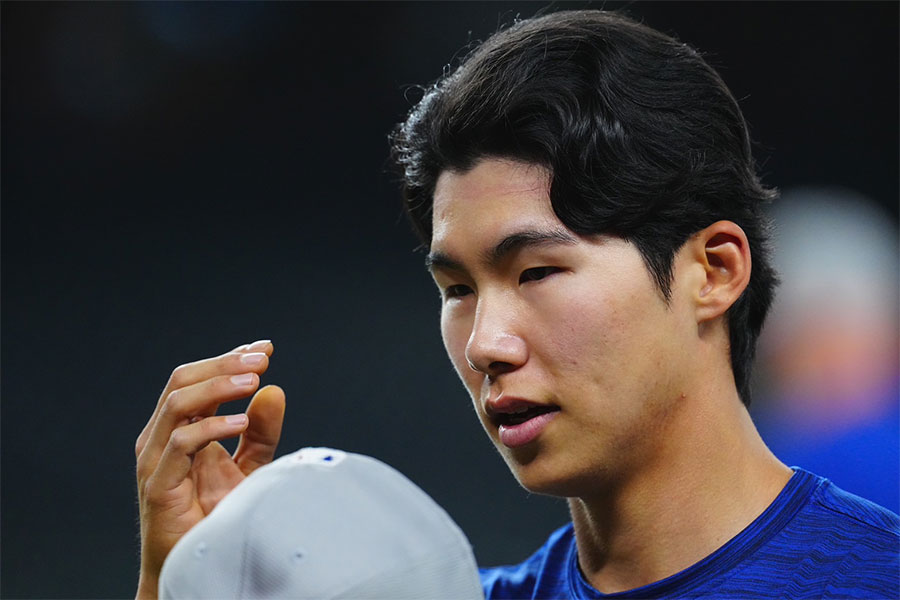 ドジャースのキム・ヘソン【写真：荒川祐史】