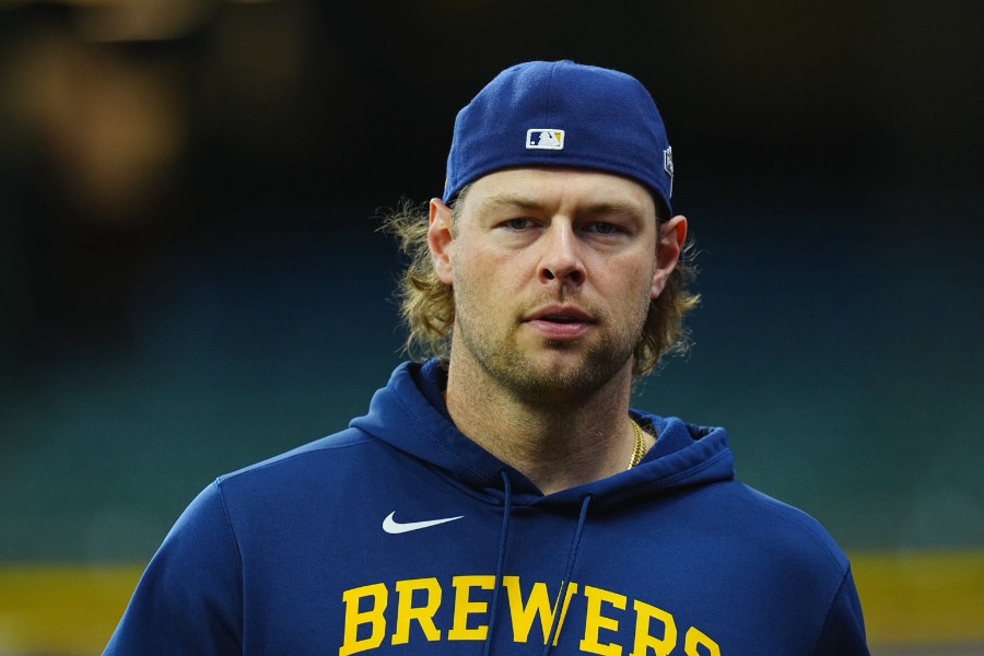 ブルワーズのトレバー・メギル【写真：荒川祐史】