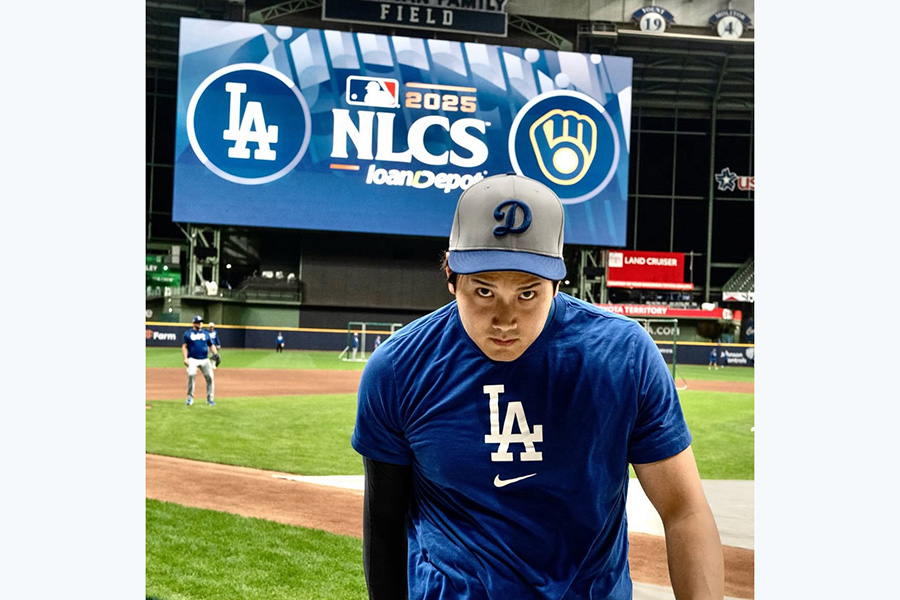 ドジャース・大谷翔平【写真提供：ジョン・スーフー/ドジャース】