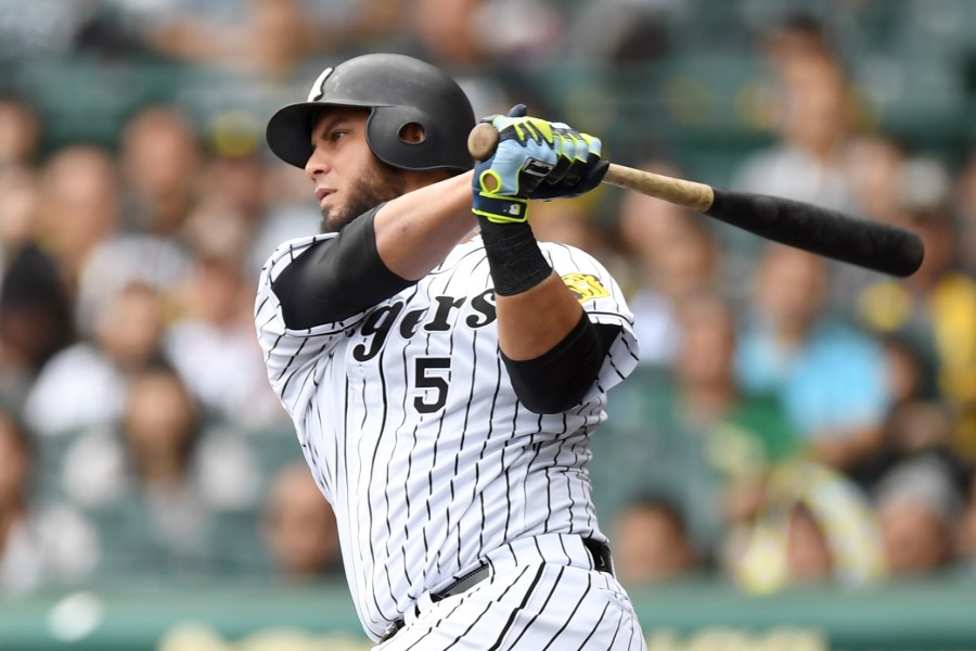 阪神で活躍したマウロ・ゴメス氏【写真提供：産経新聞社】