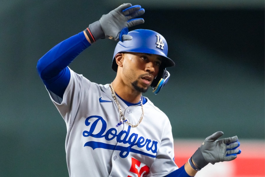 ドジャースのムーキー・ベッツ【写真：ロイター】