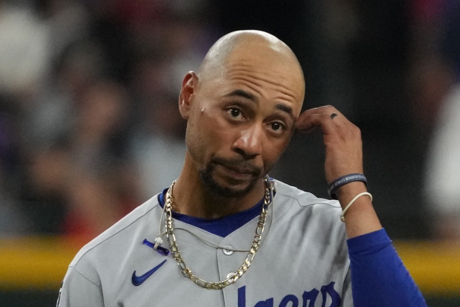 ドジャースのムーキー・ベッツ【写真：ロイター】