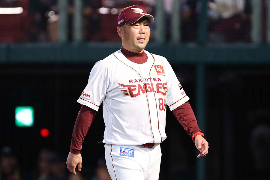 楽天・三木肇監督【写真：栗木一考】