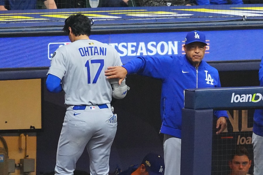 ドジャースのデーブ・ロバーツ監督【写真:荒川祐史】