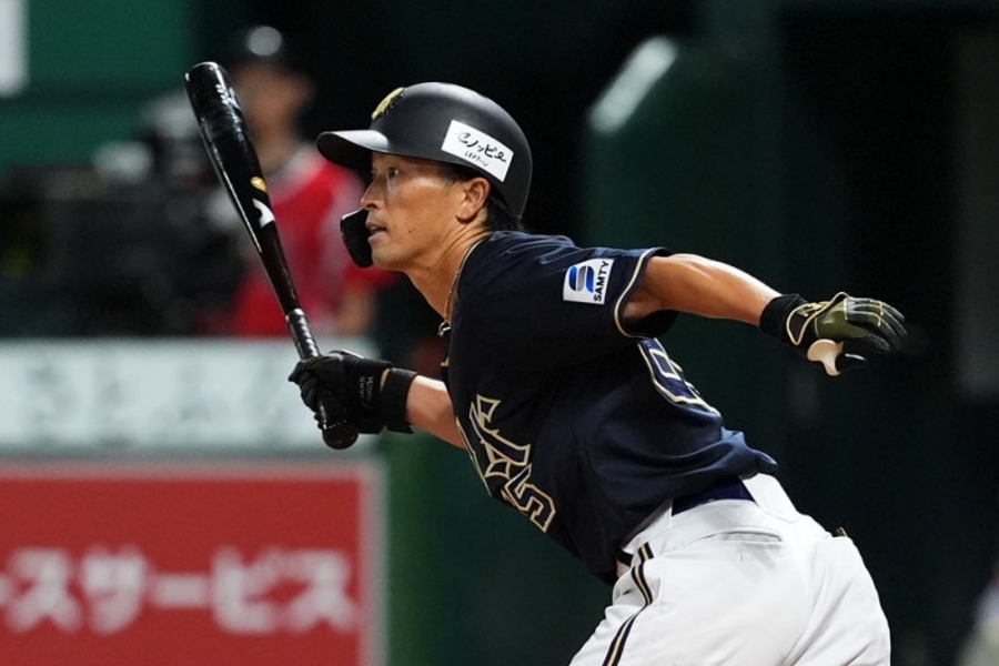 オリックス・福田周平【写真：小林靖】