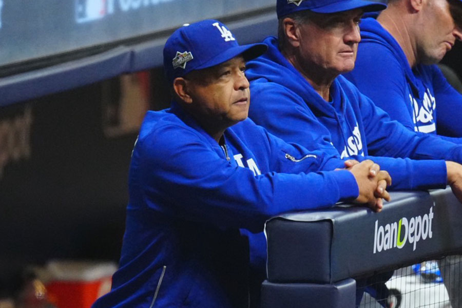 ドジャースのデーブ・ロバーツ監督【写真：荒川祐史】