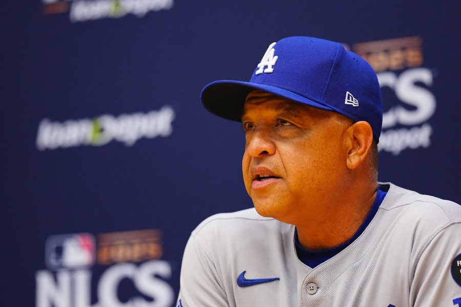 ドジャースのデーブ・ロバーツ監督【写真：荒川祐史】