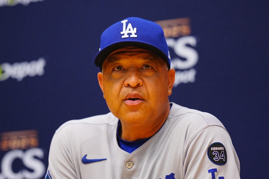 ドジャースのデーブ・ロバーツ監督【写真：荒川祐史】