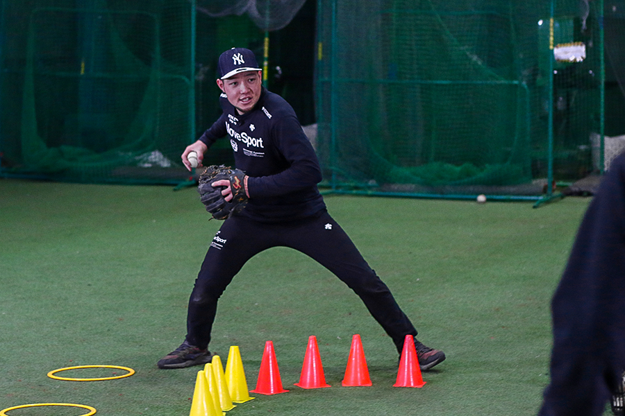 野球スキルコーチの菊池タクト氏【写真：編集部】
