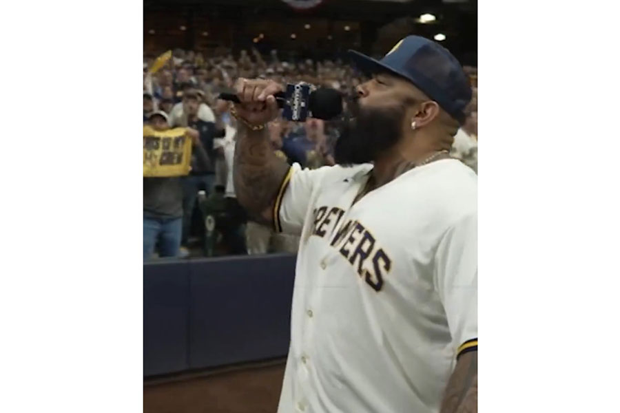 元巨人助っ人のエリック・テームズ氏（MLB公式からスクリーンショット）