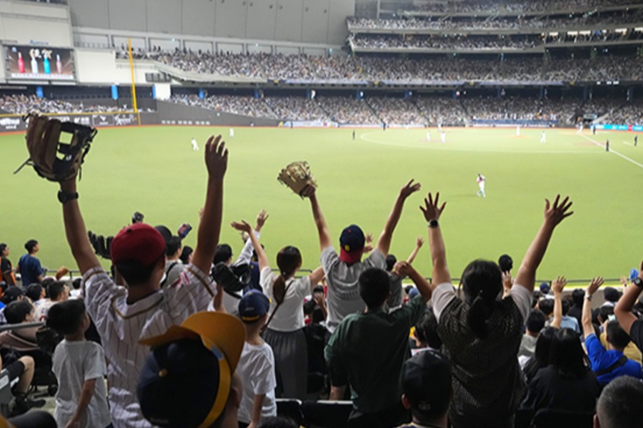 7月に行われたオールスターゲームは、2日間で史上最多となる8万人のファンが来場【写真提供：CPBL】