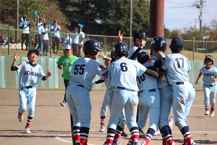 劇的勝利でファイナル進出を決めた常磐軟式野球スポーツ少年団【写真：大会提供】
