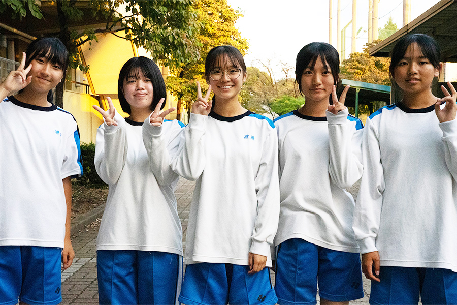 中学軟式王者・作新学院中を支えるマネジャー陣【写真：磯田健太郎】