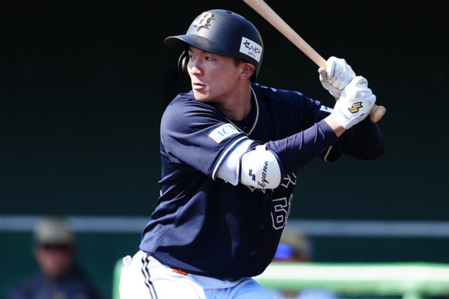 オリックス・茶野篤政【写真:小林靖】