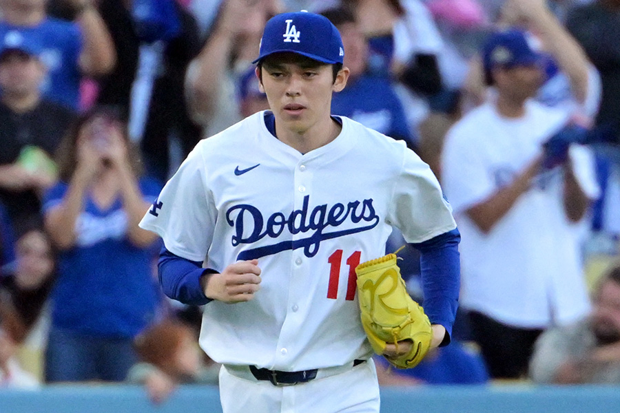 ドジャース・佐々木朗希【写真：ロイター】