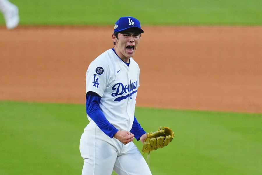 ドジャース・佐々木朗希【写真：荒川祐史】